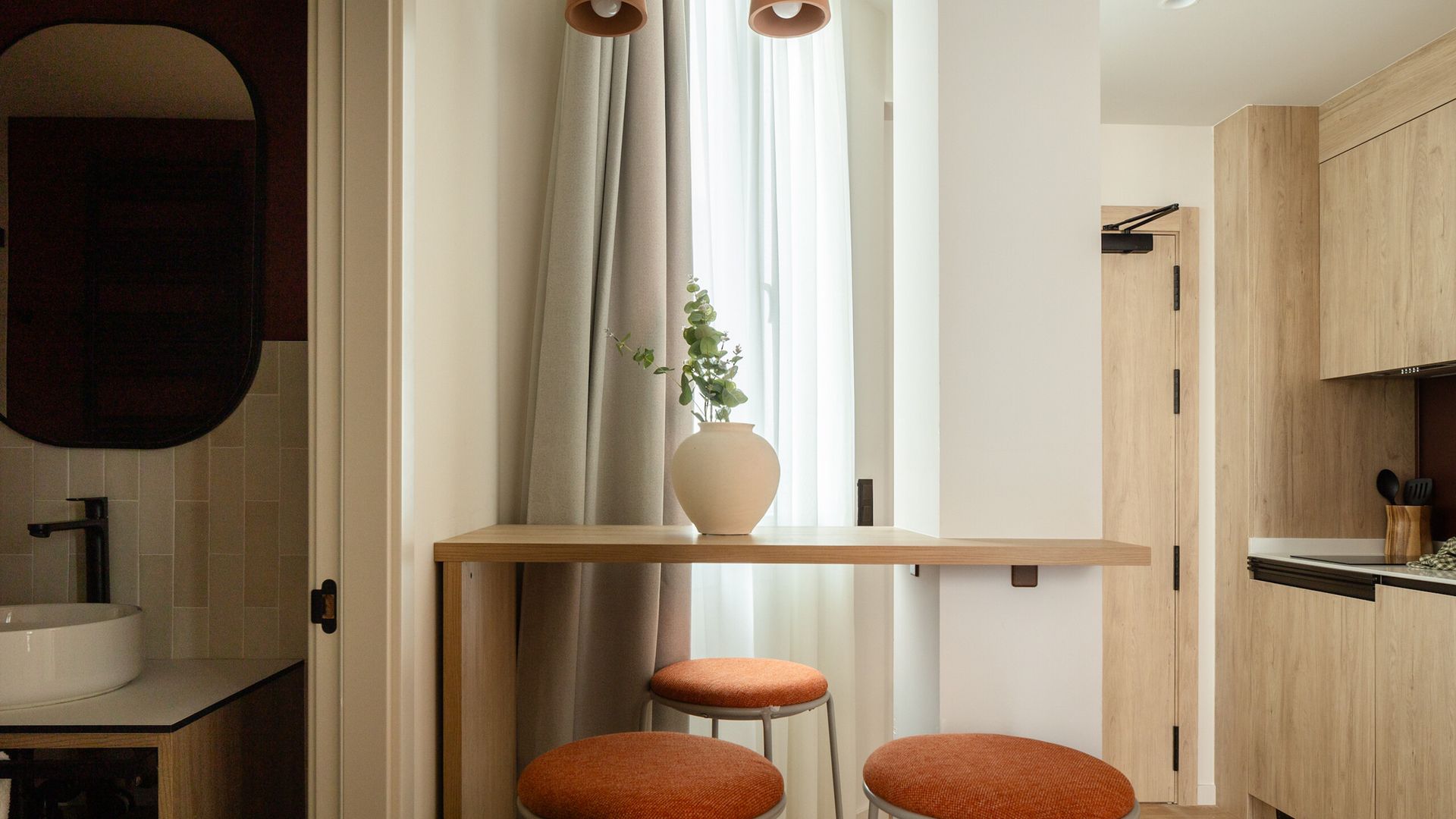 Apartamento de 1 quarto com varanda em Bilbao Ledesma