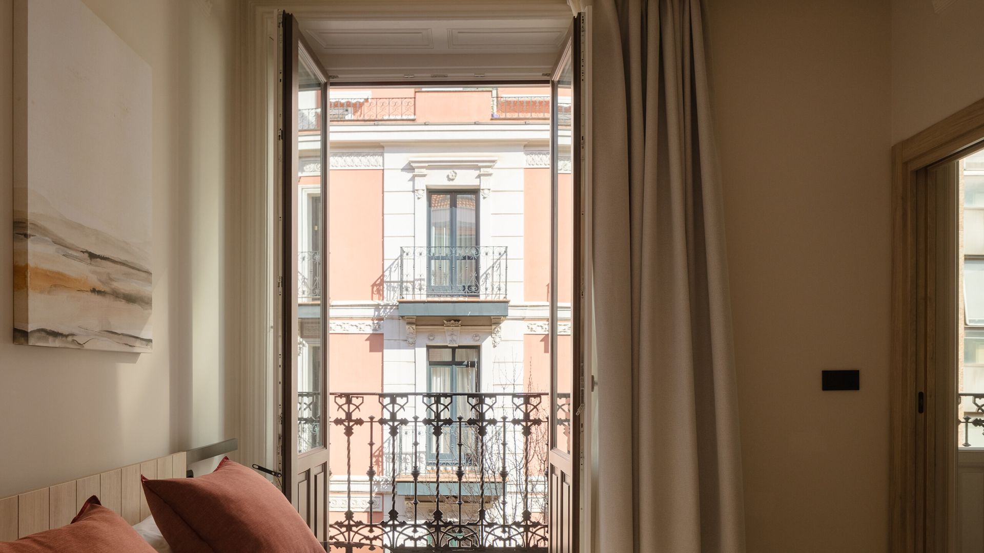 Apartamento de 1 quarto com varanda em Bilbao Ledesma