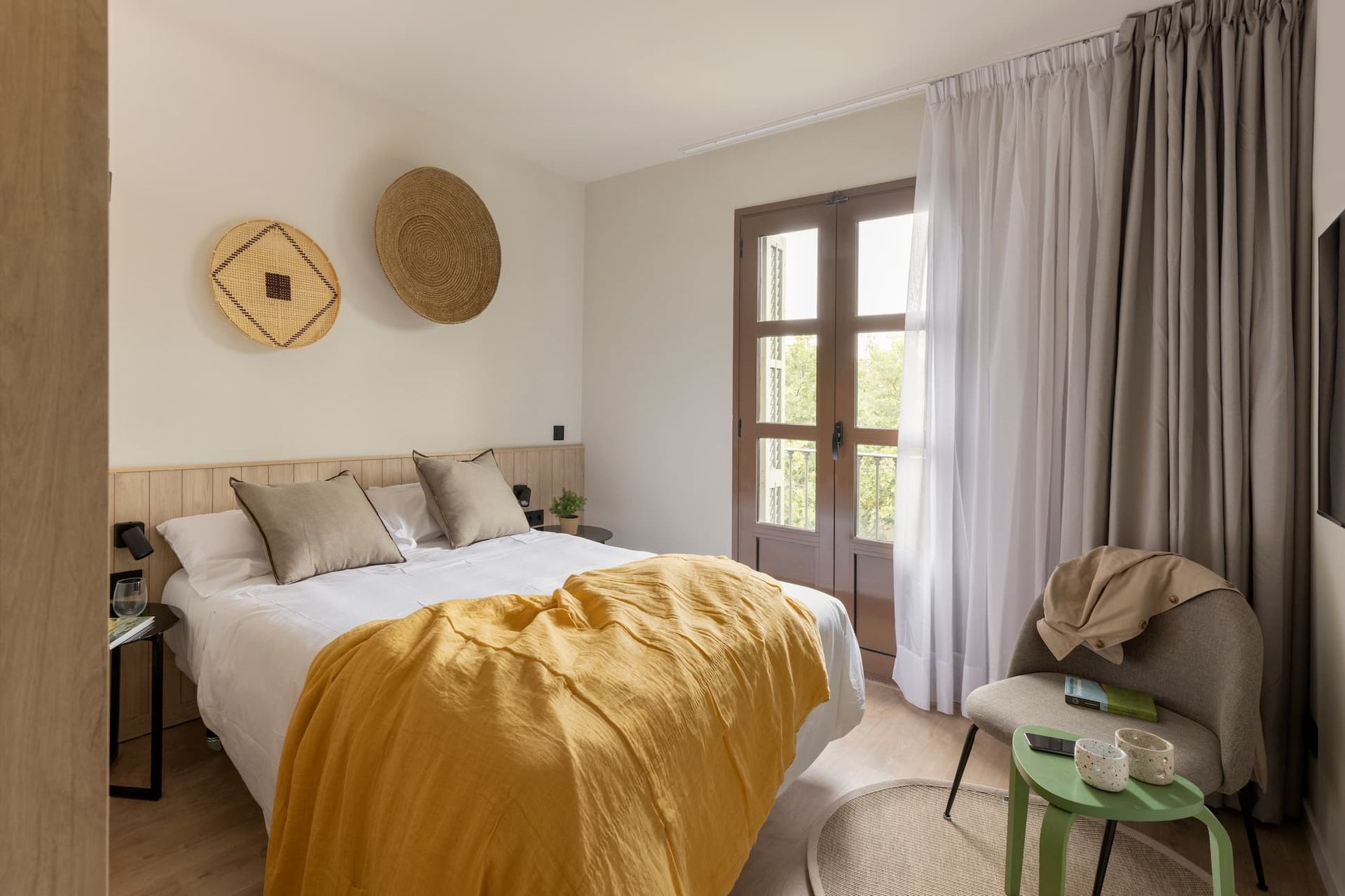Studio with a balcony in Barcelona Sant Antoni