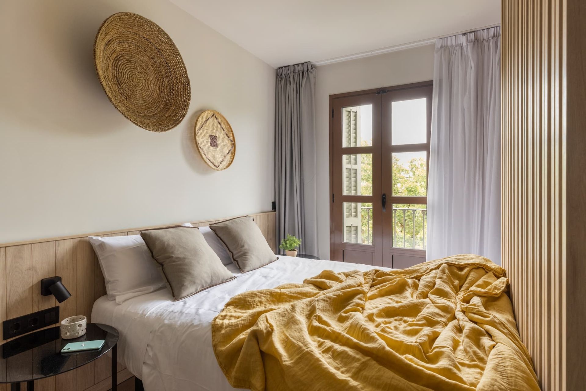 Studio with a balcony in Barcelona Sant Antoni
