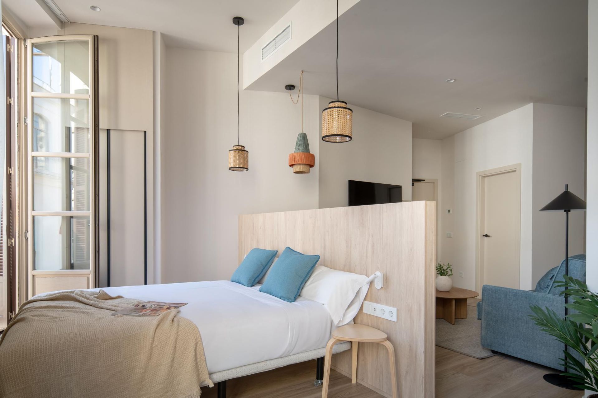 Estúdio com varanda em Málaga Plaza del Siglo