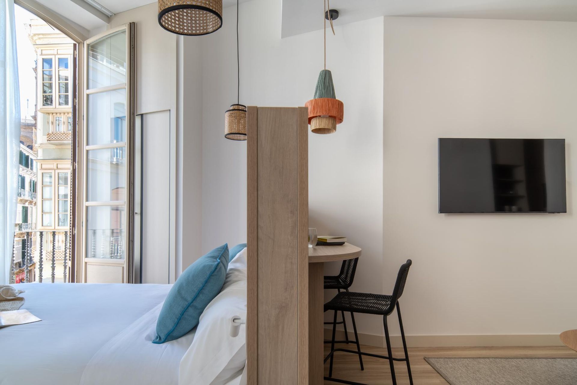 Estúdio com varanda em Málaga Plaza del Siglo