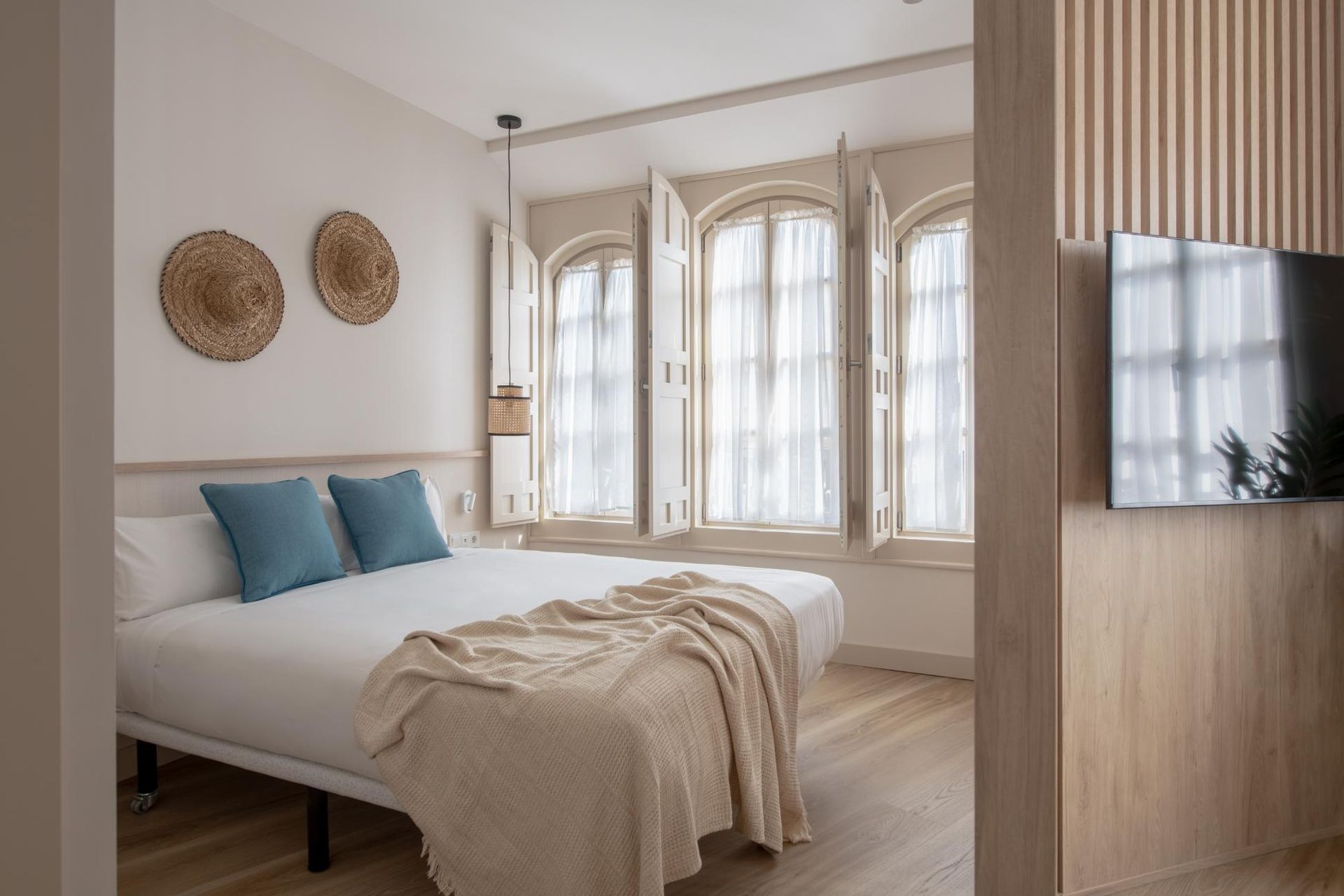 Estúdio familiar com vistas em Málaga Plaza del Siglo