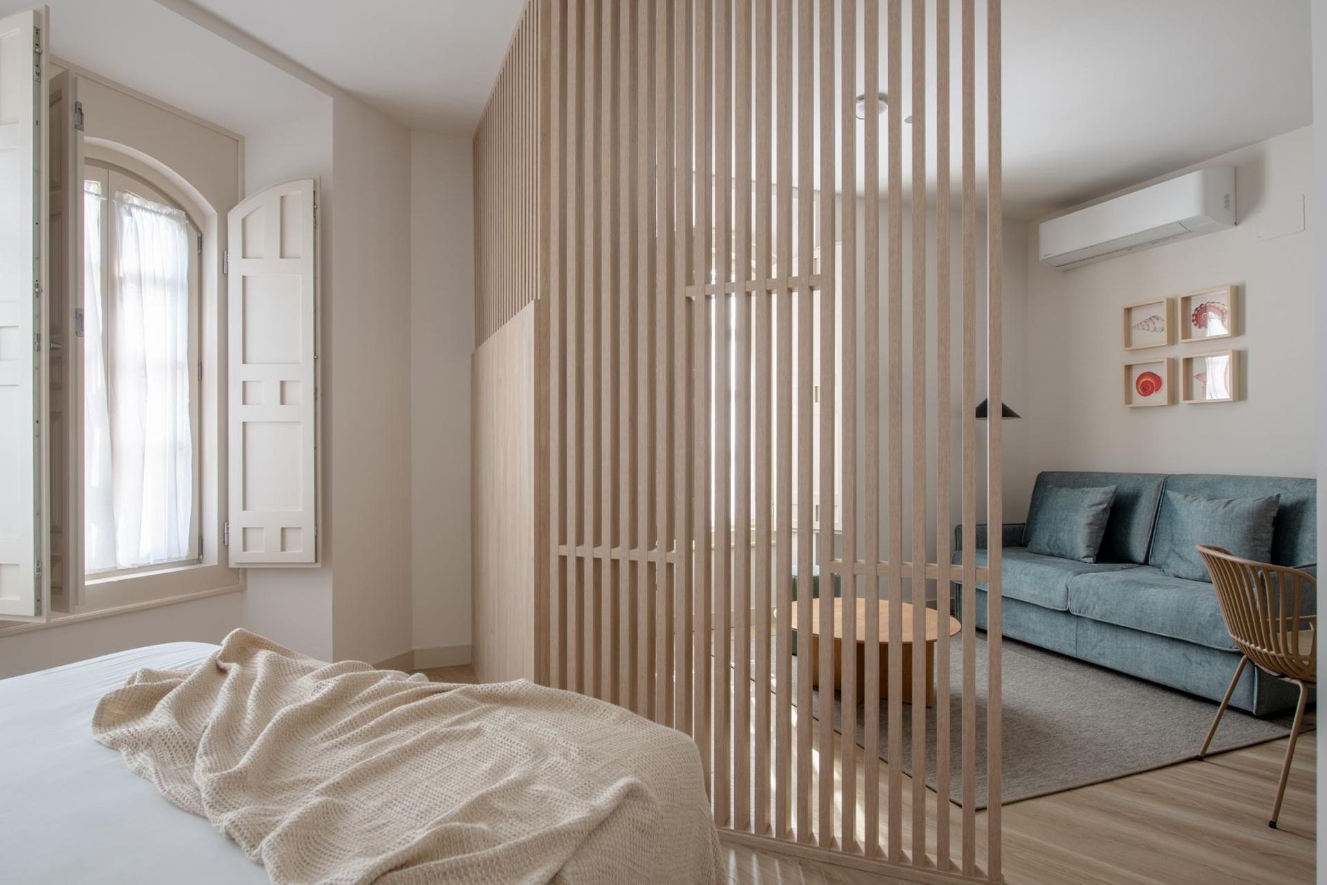 Estúdio familiar com vistas em Málaga Plaza del Siglo