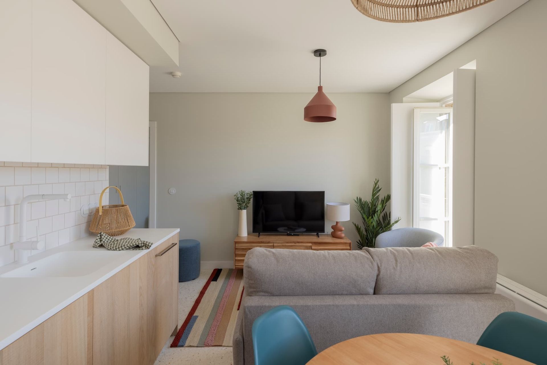 Apartamento de 1 dormitorio con balcón en Lisboa Príncipe Real (pax 3)