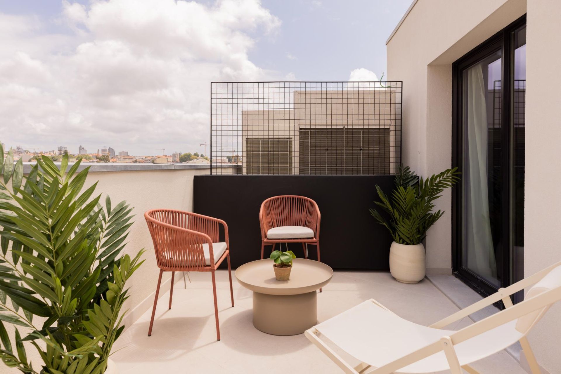 Double room with terrace in Porto Boavista