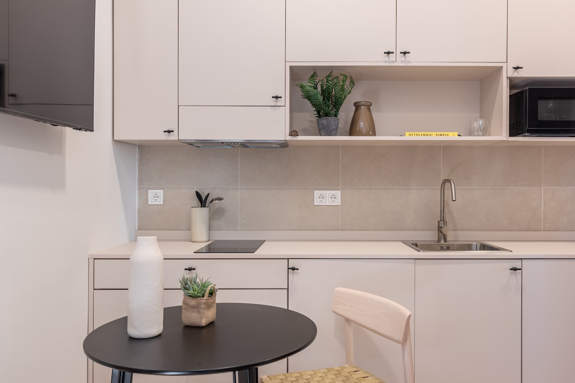 Estudio con terraza en Málaga la Merced