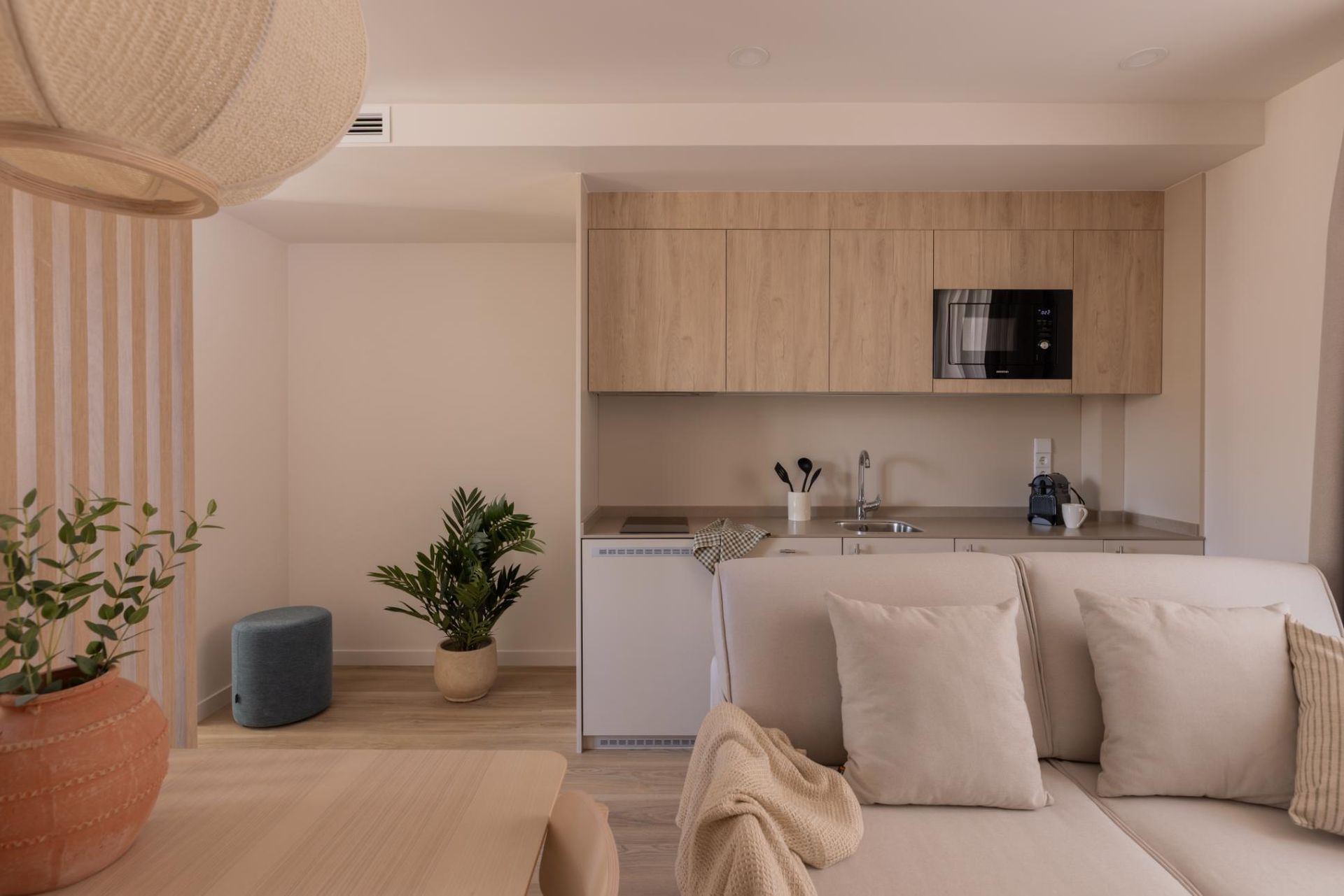 Studio familial avec balcon à Alicante Rambla