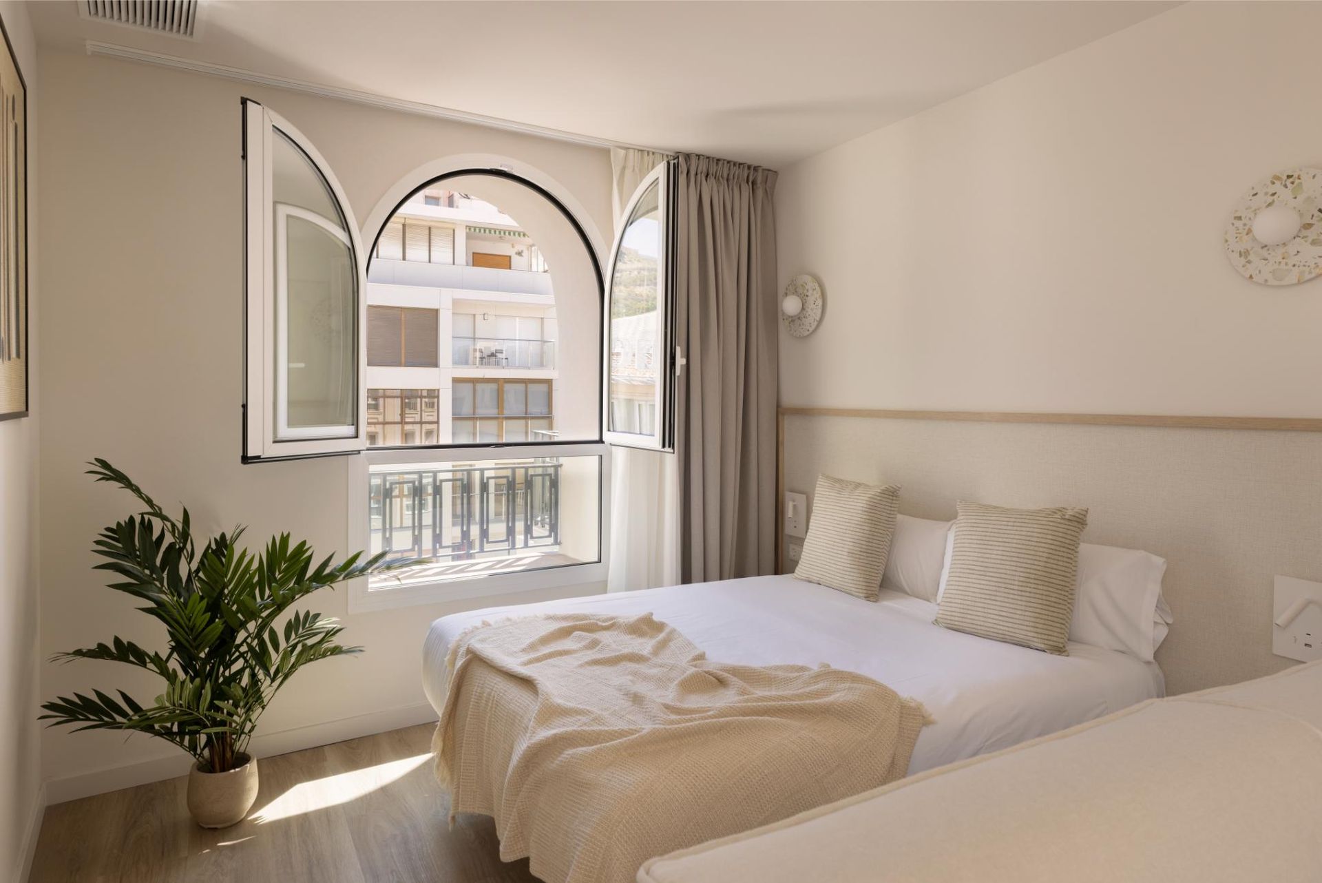 Studio familial avec terrasse à Alicante Rambla