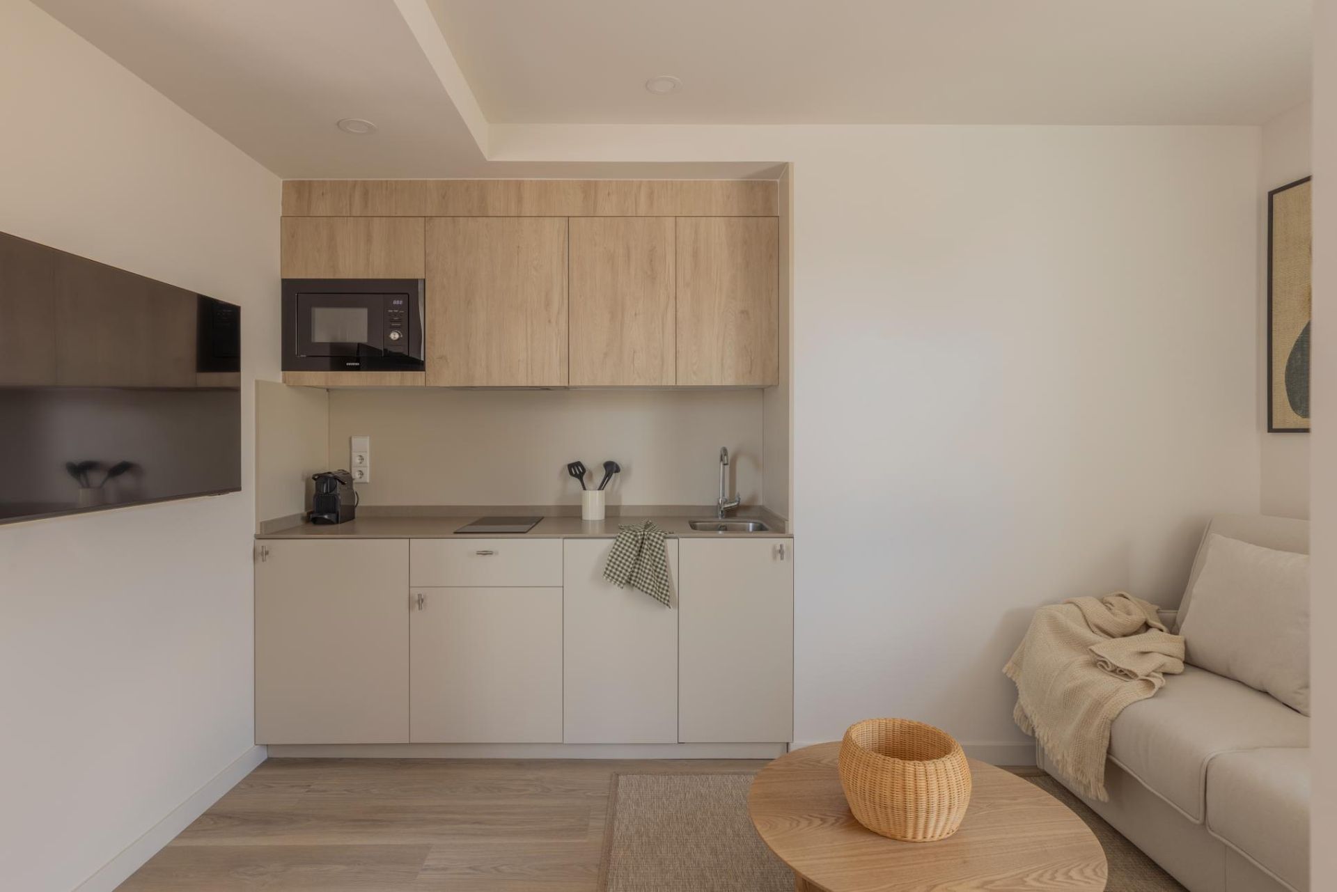 Studio familial avec terrasse à Alicante Rambla