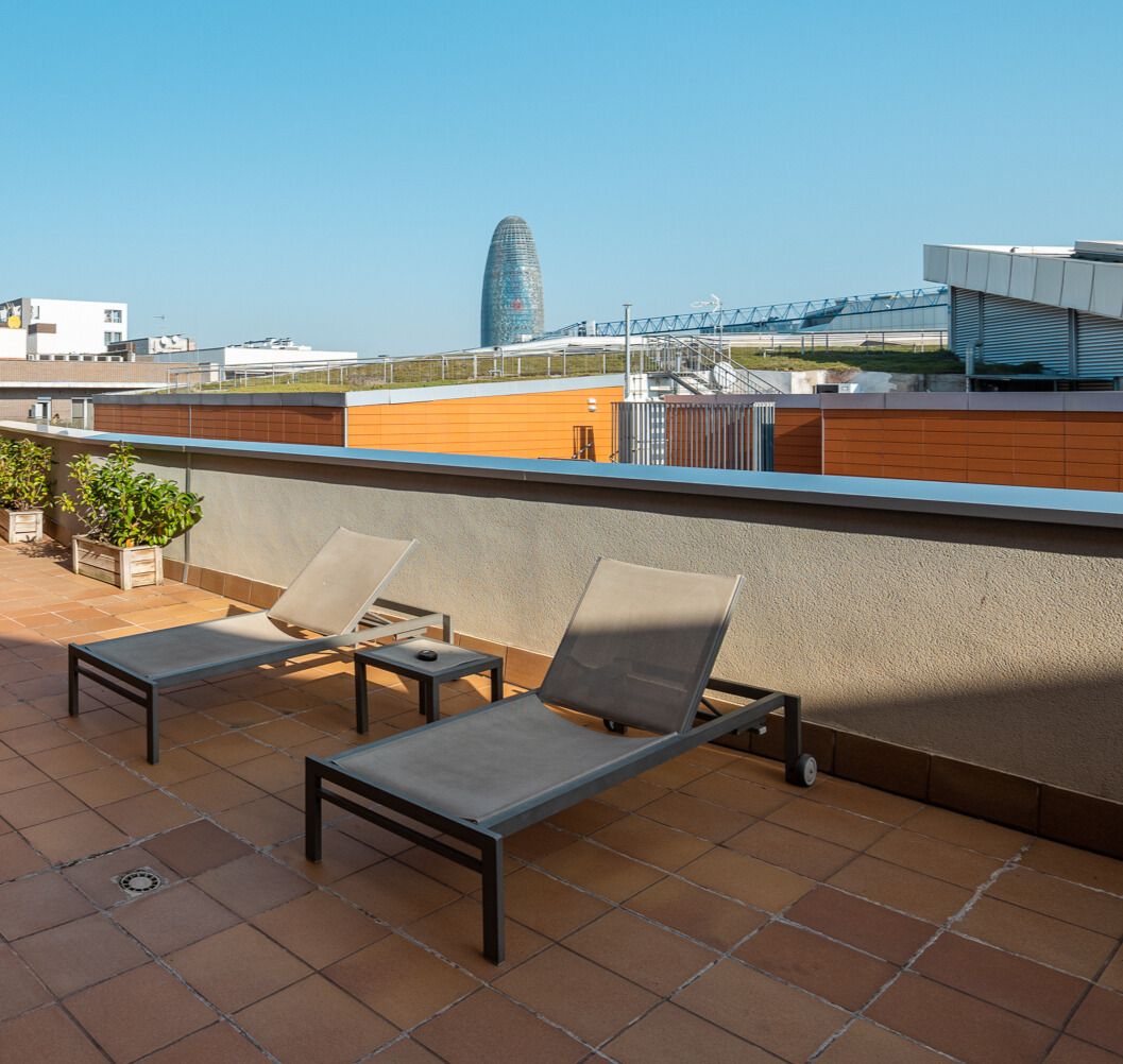 Studio with terrace in Barcelona Poblenou
