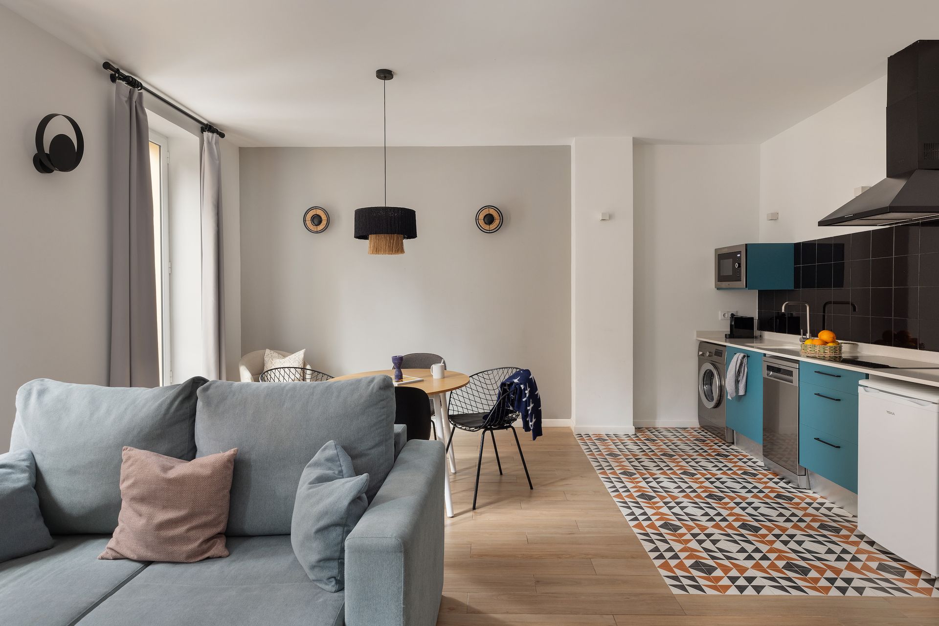 Apartamento 2 dormitorios con terraza en Valencia Abastos