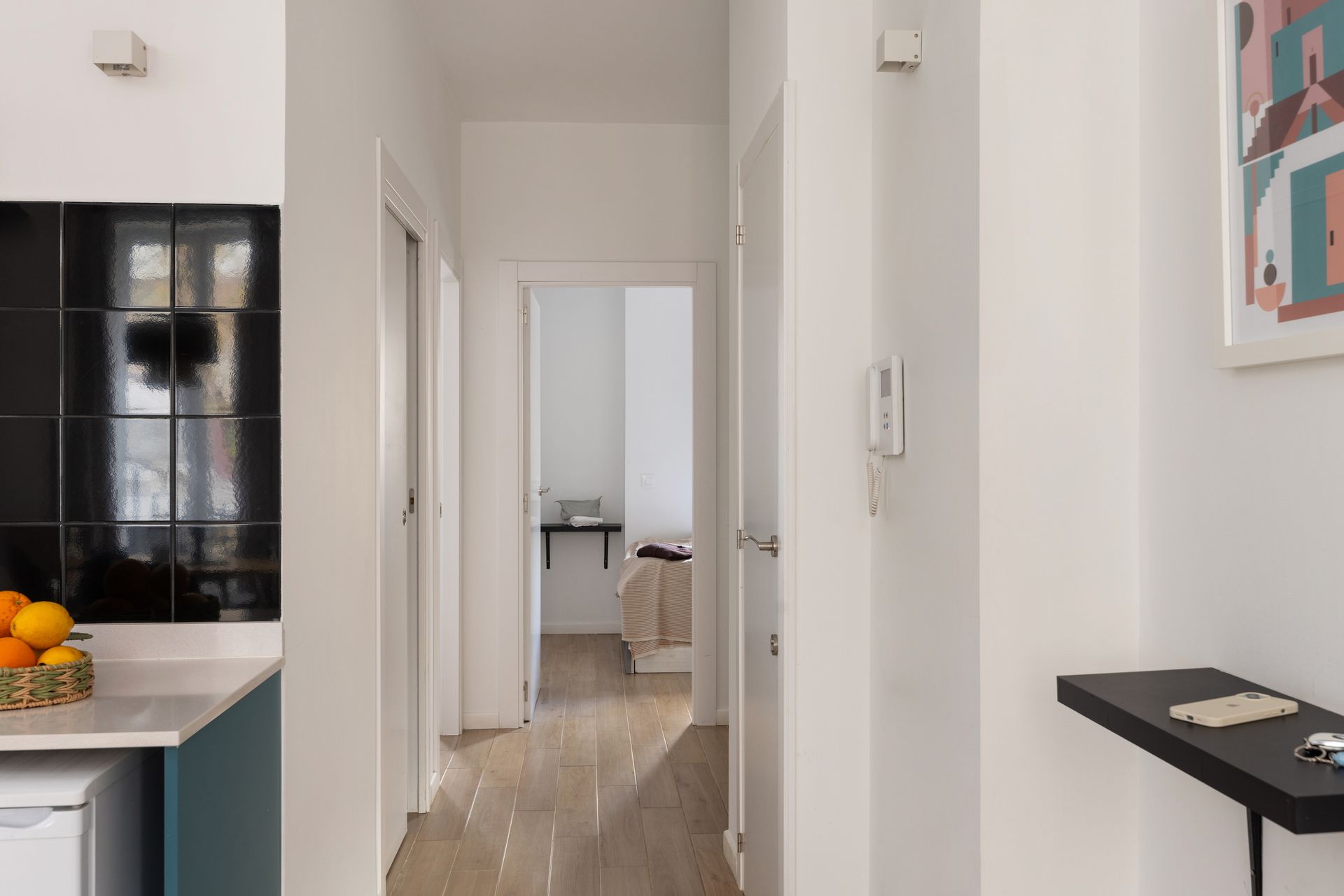 Apartamento 2 dormitorios en Valencia Abastos con balcón (max 6)