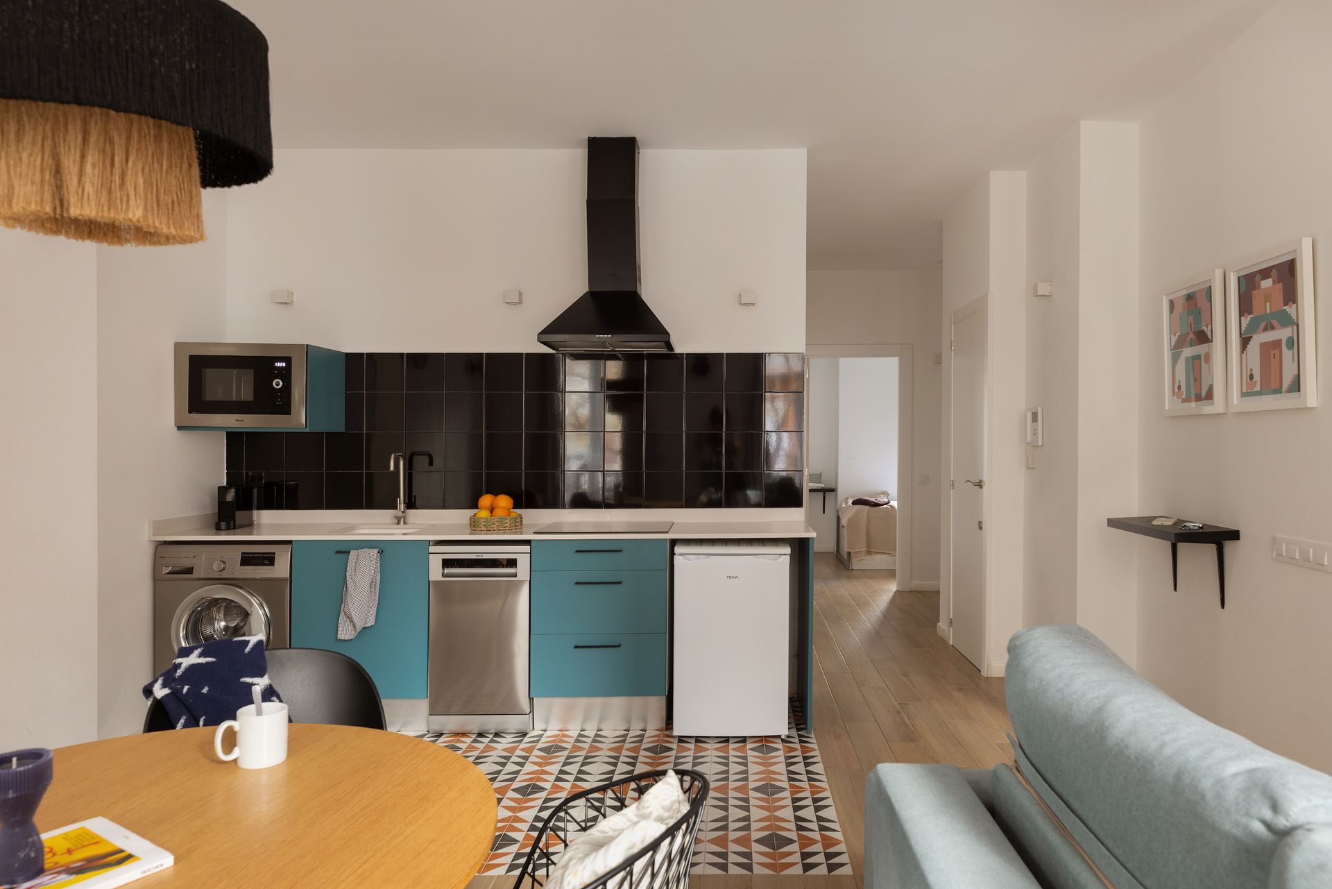 Apartamento 2 dormitorios en Valencia Abastos con balcón (max 5)