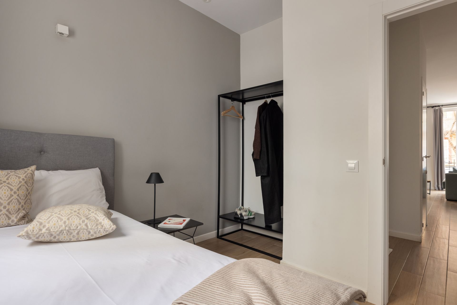 Apartamento 2 dormitorios en Valencia Abastos con balcón (max 5)