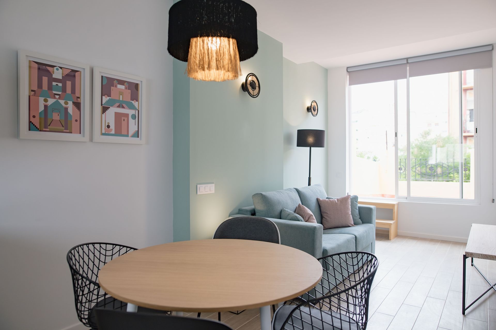 Apartamento 1 dormitorio con terraza en Valencia Abastos