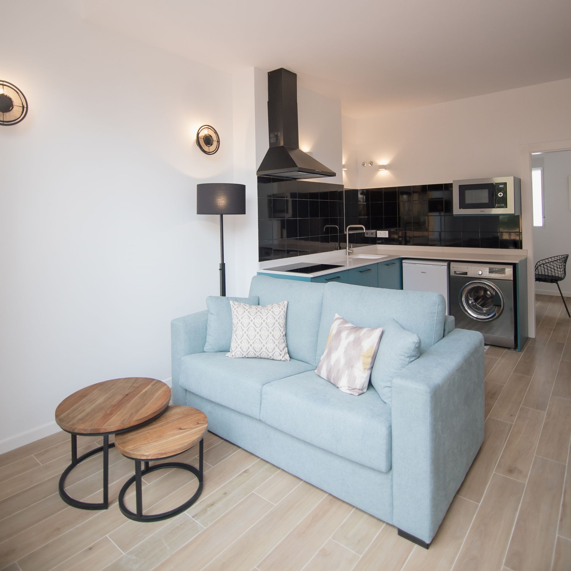 Apartamento 1 dormitorio con terraza en Valencia Abastos
