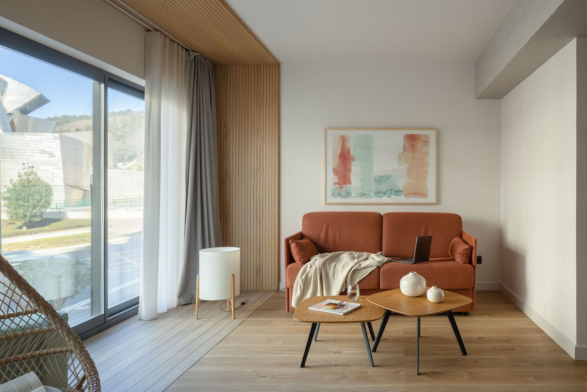 One bedroom apartment Bilbao Museo