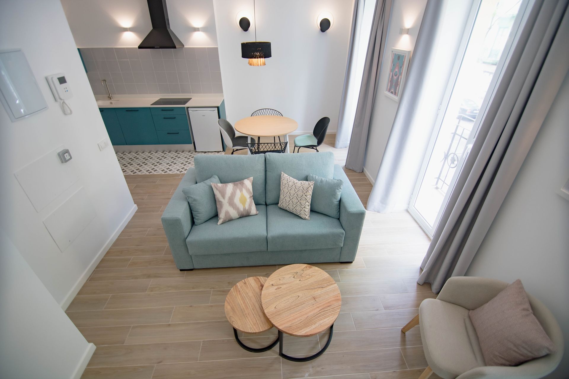 Apartamento 2 dormitorios en Valencia Abastos (max 5)