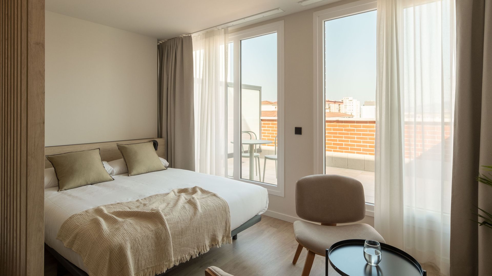 Studio with terrace in Pamplona Universidad
