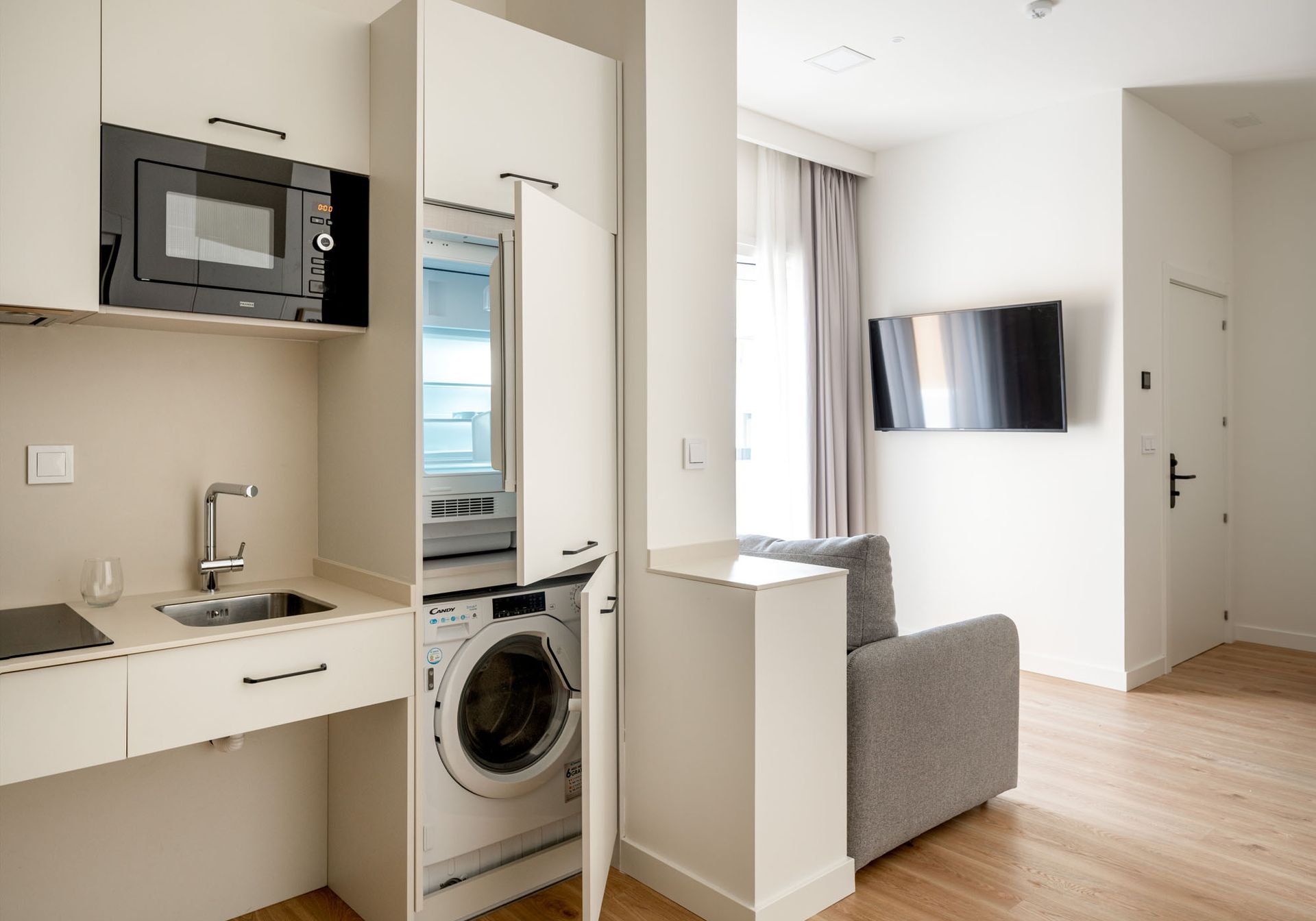 Ático com 1 Quarto em Bilbao La Vieja