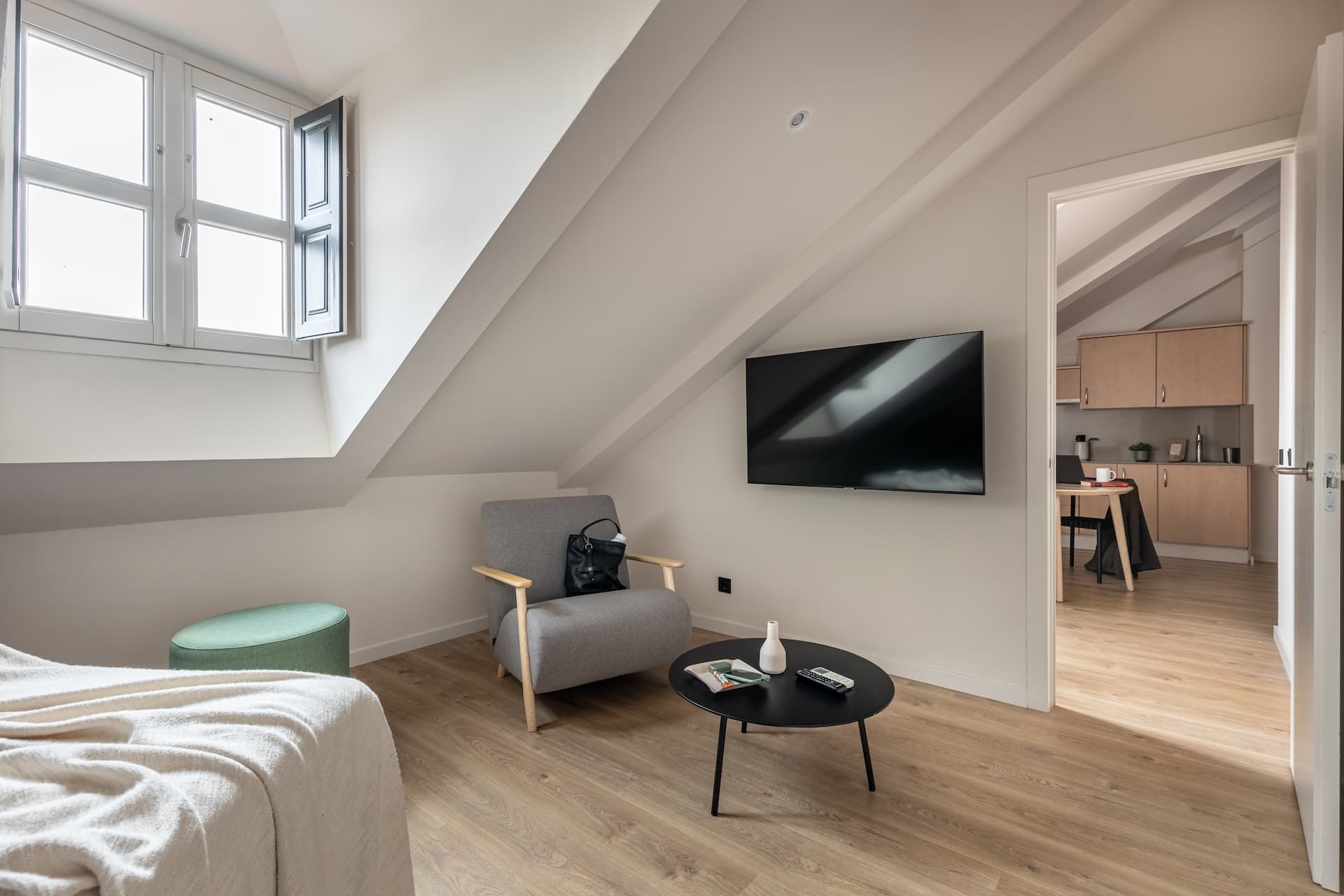 Estúdio Duplex em Madrid Palácio Real (máximo 4 pessoas)