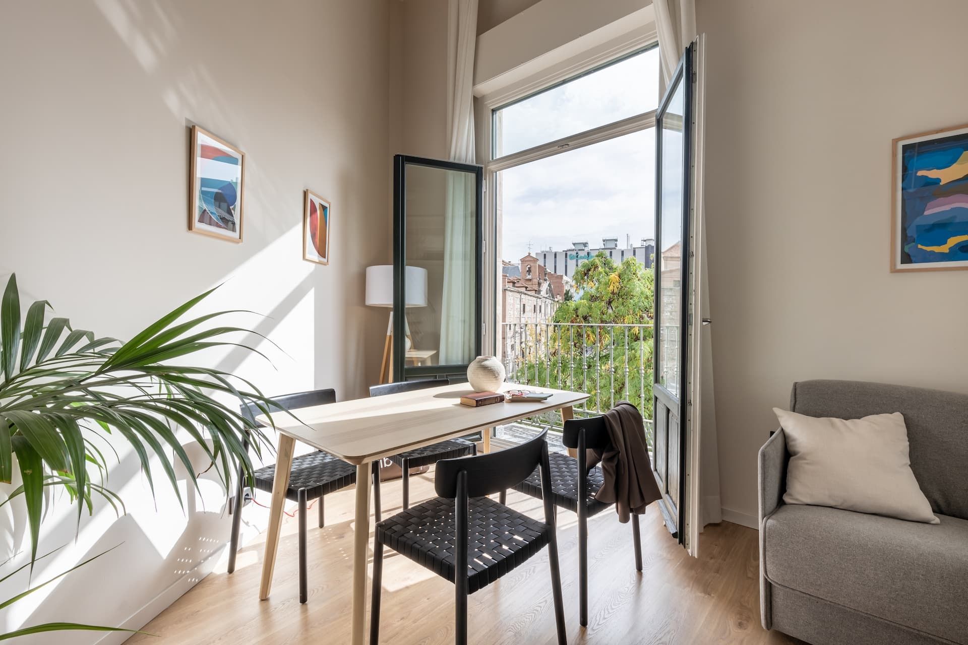 Estúdio Duplex em Madrid Palácio Real (máximo 3 pessoas)