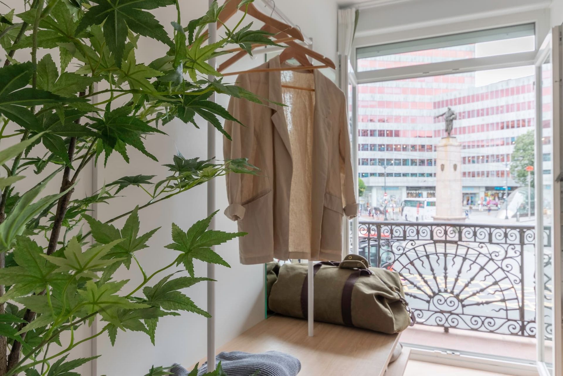 2 bedroom apartment with a balcony in Abando (pax 6)