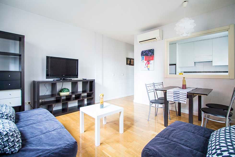 Apartamento 1 dormitorio en Madrid Cuatro Torres