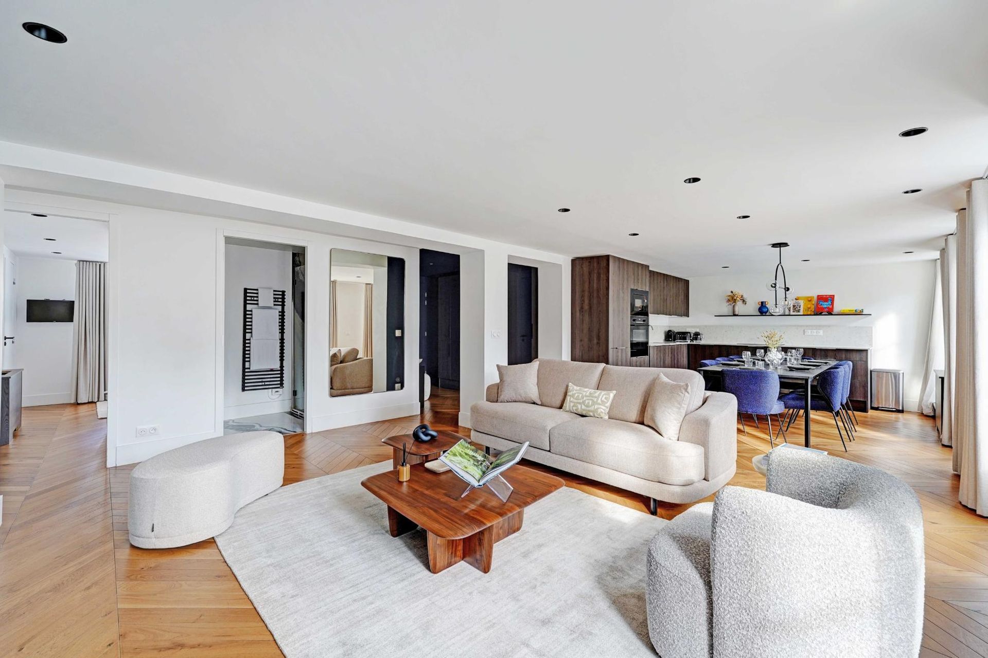 4 bedroom duplex in Paris Haussmann
