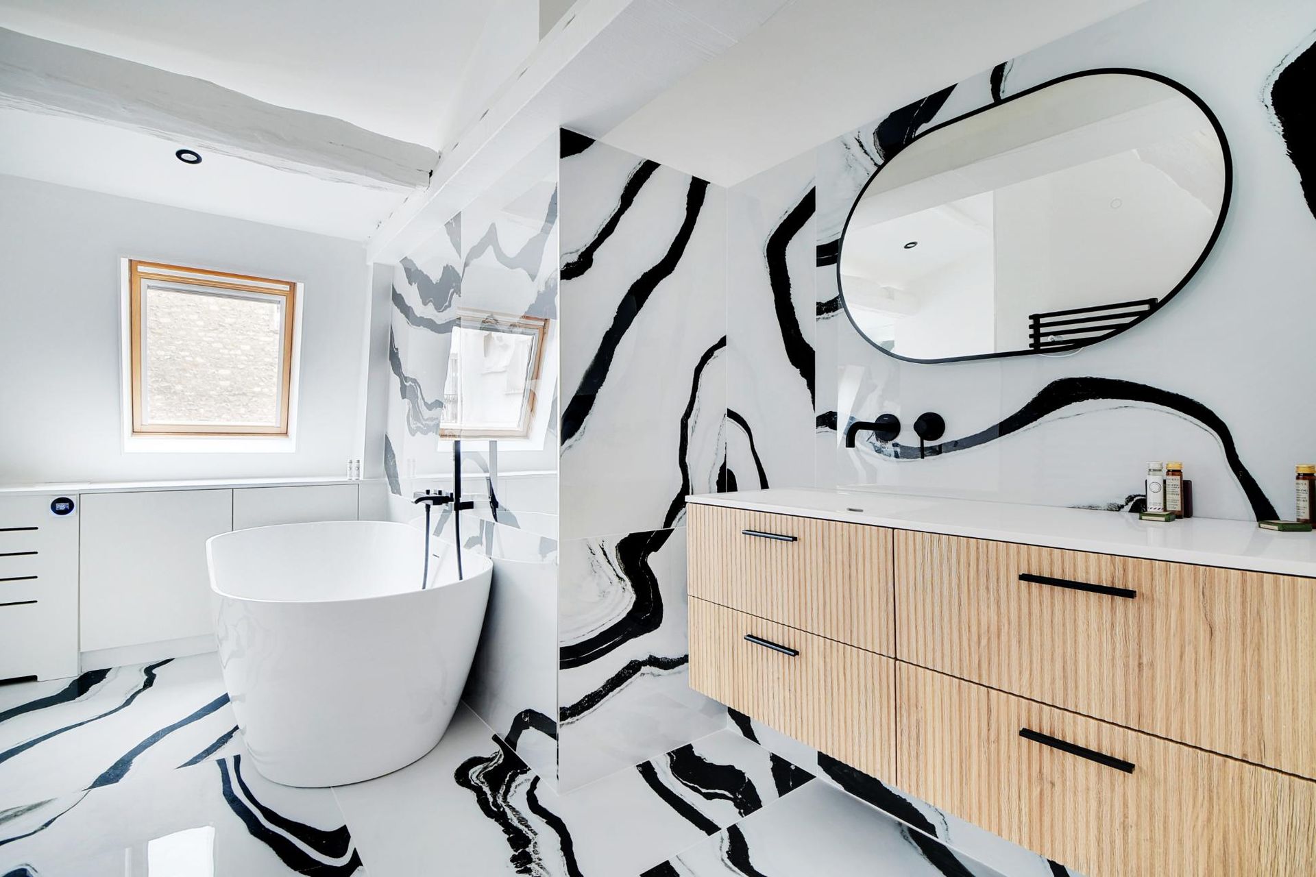 4 bedroom duplex in Paris Haussmann