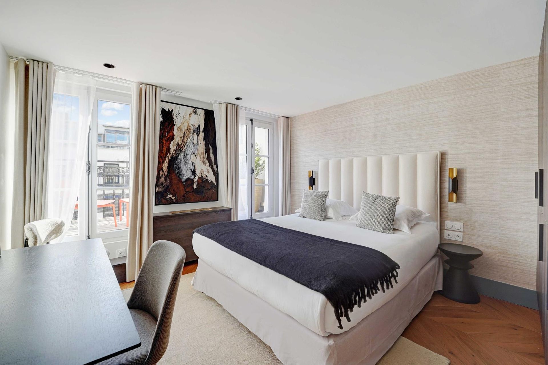 4 bedroom duplex in Paris Haussmann