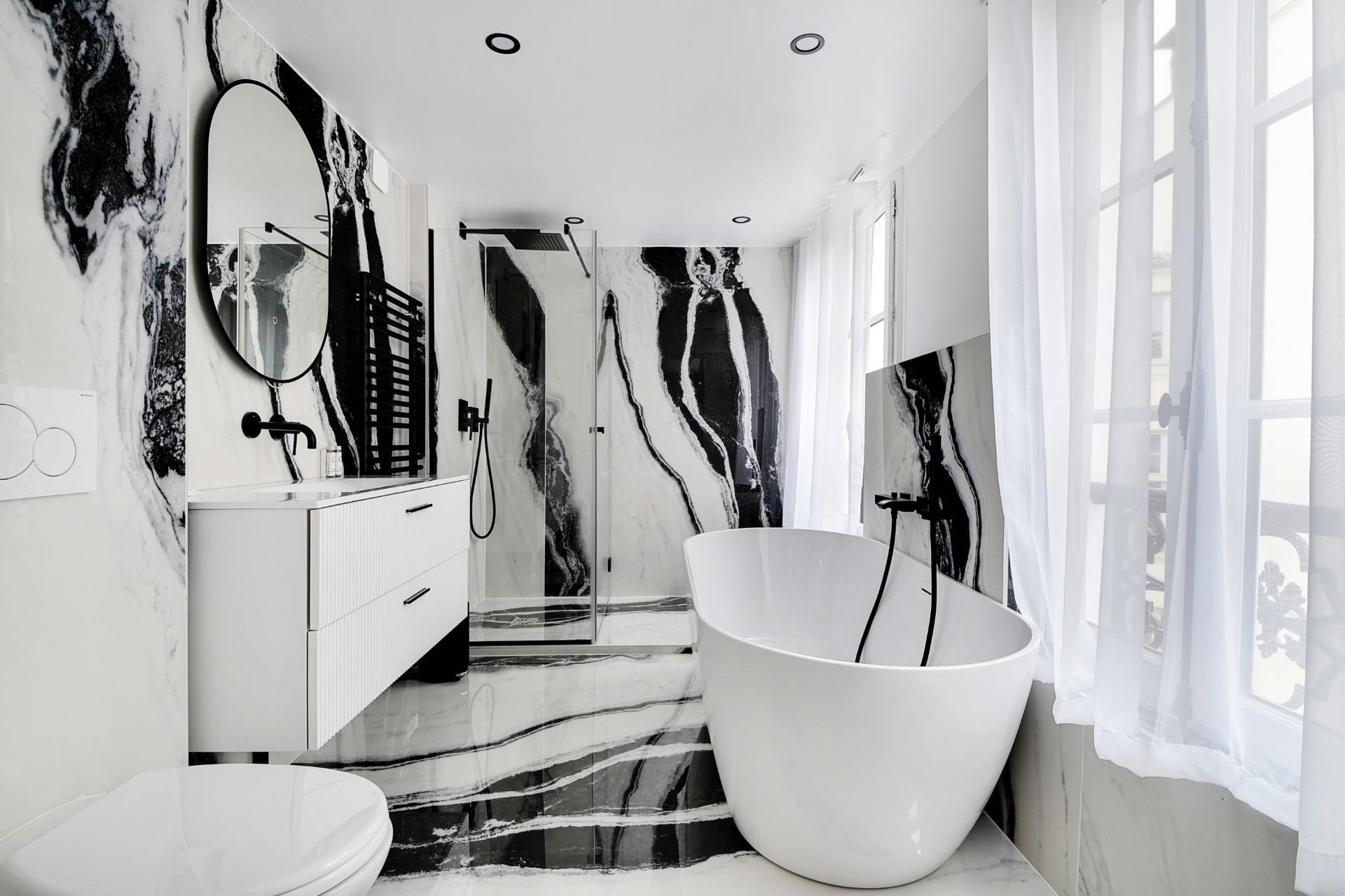 4 bedroom duplex in Paris Haussmann