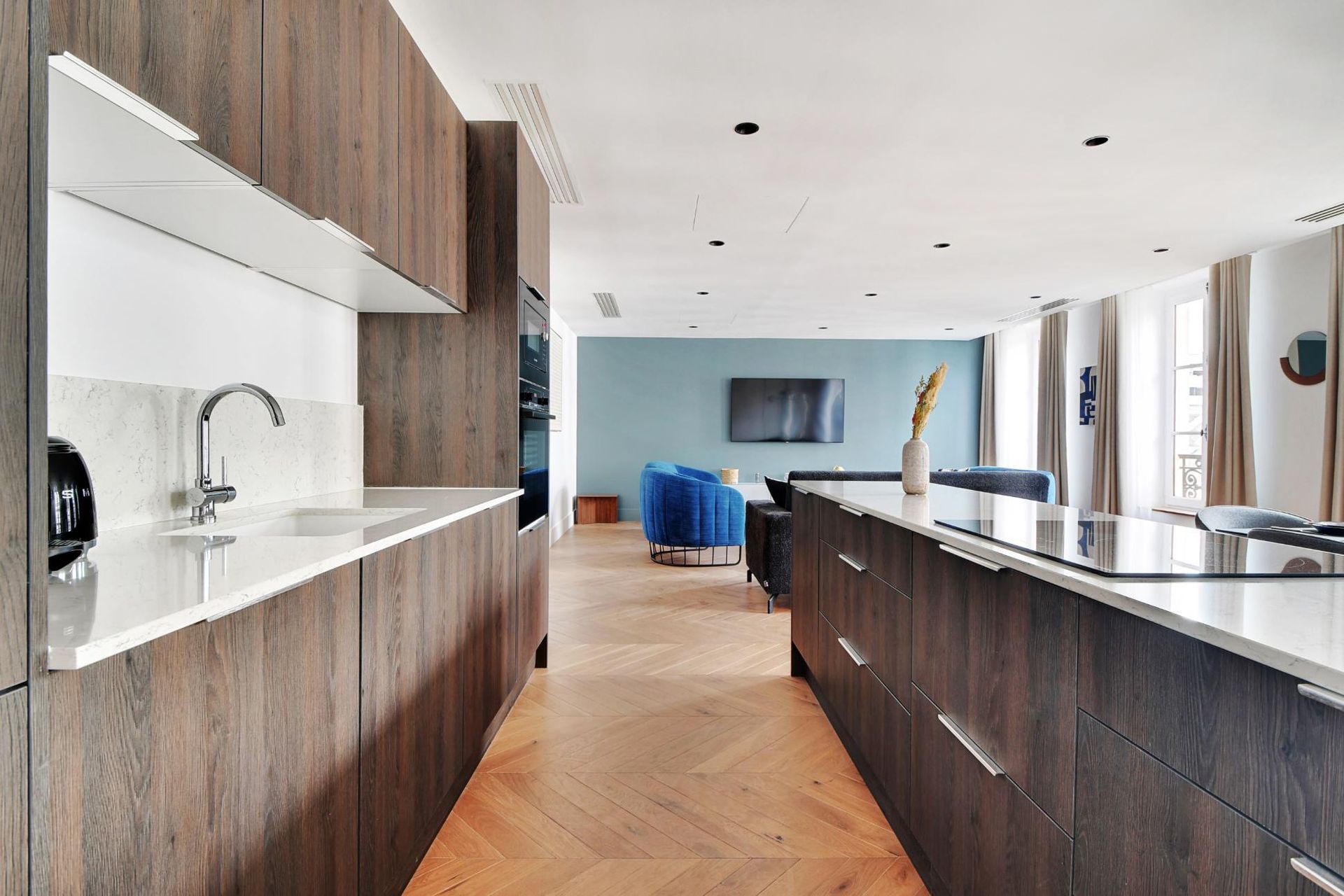 3 bedroom apartment in Paris Haussmann