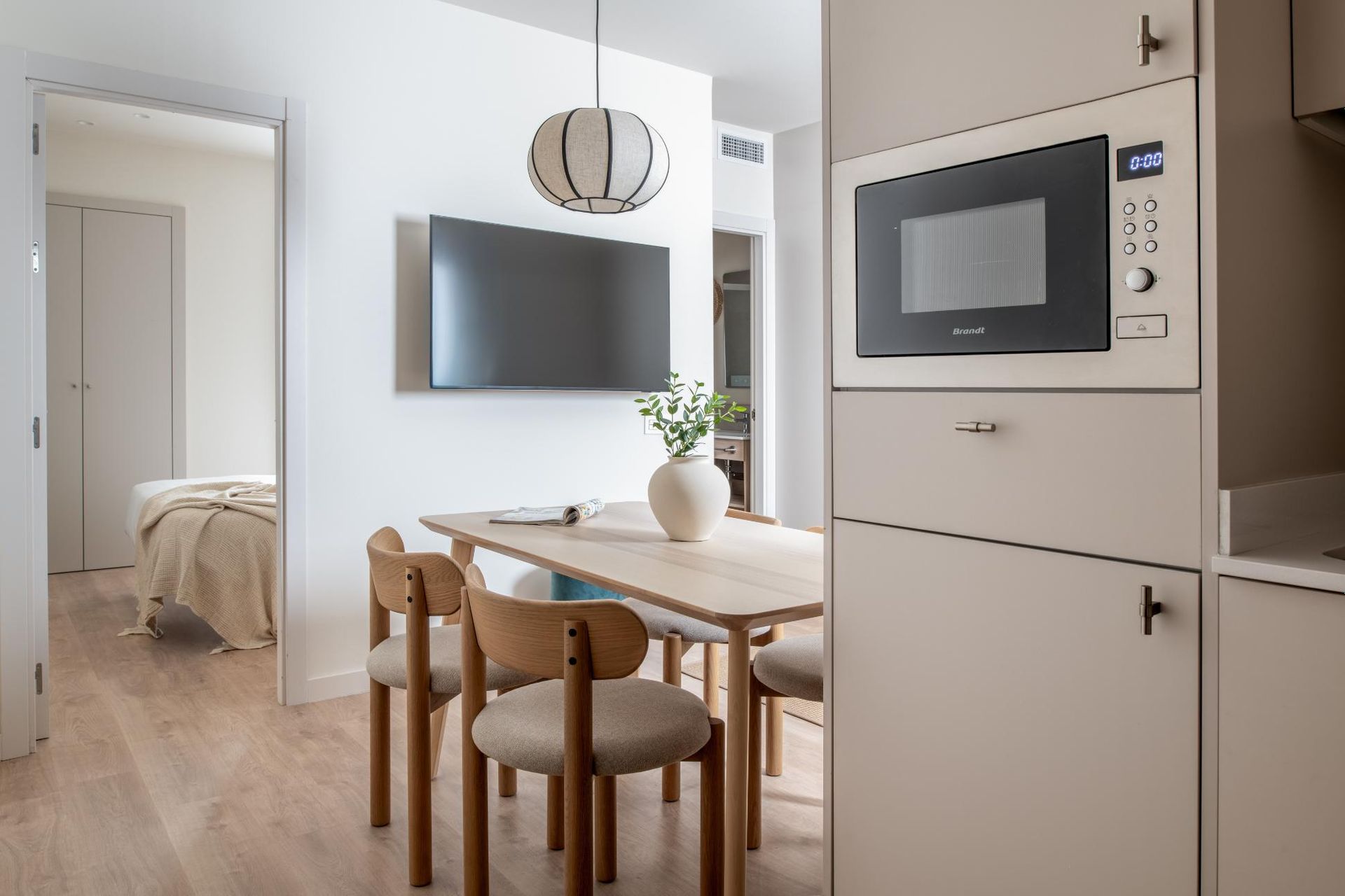 Apartamento de 1 dormitorio familiar e interior en Seville Triana
