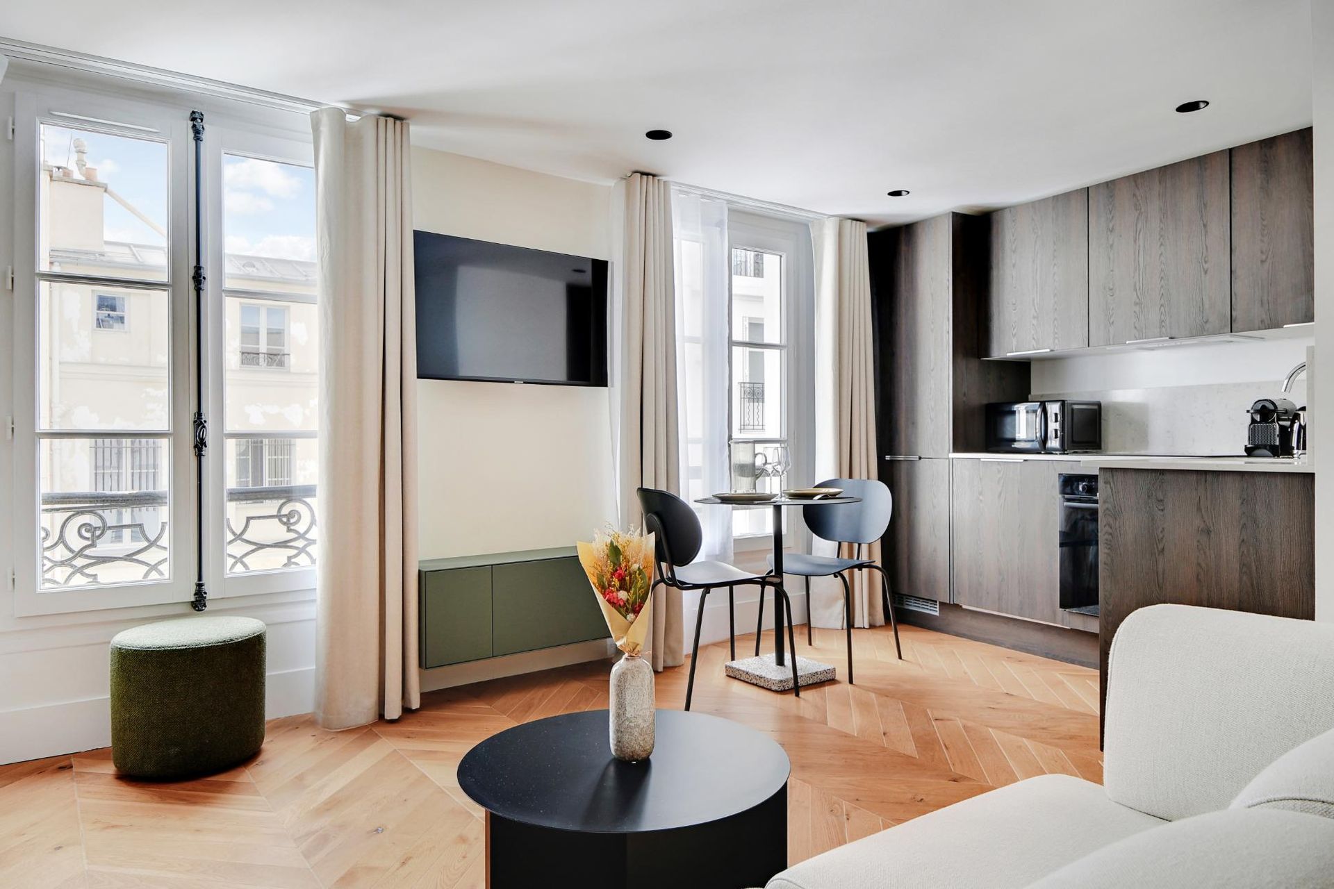 Studio in Paris Haussmann