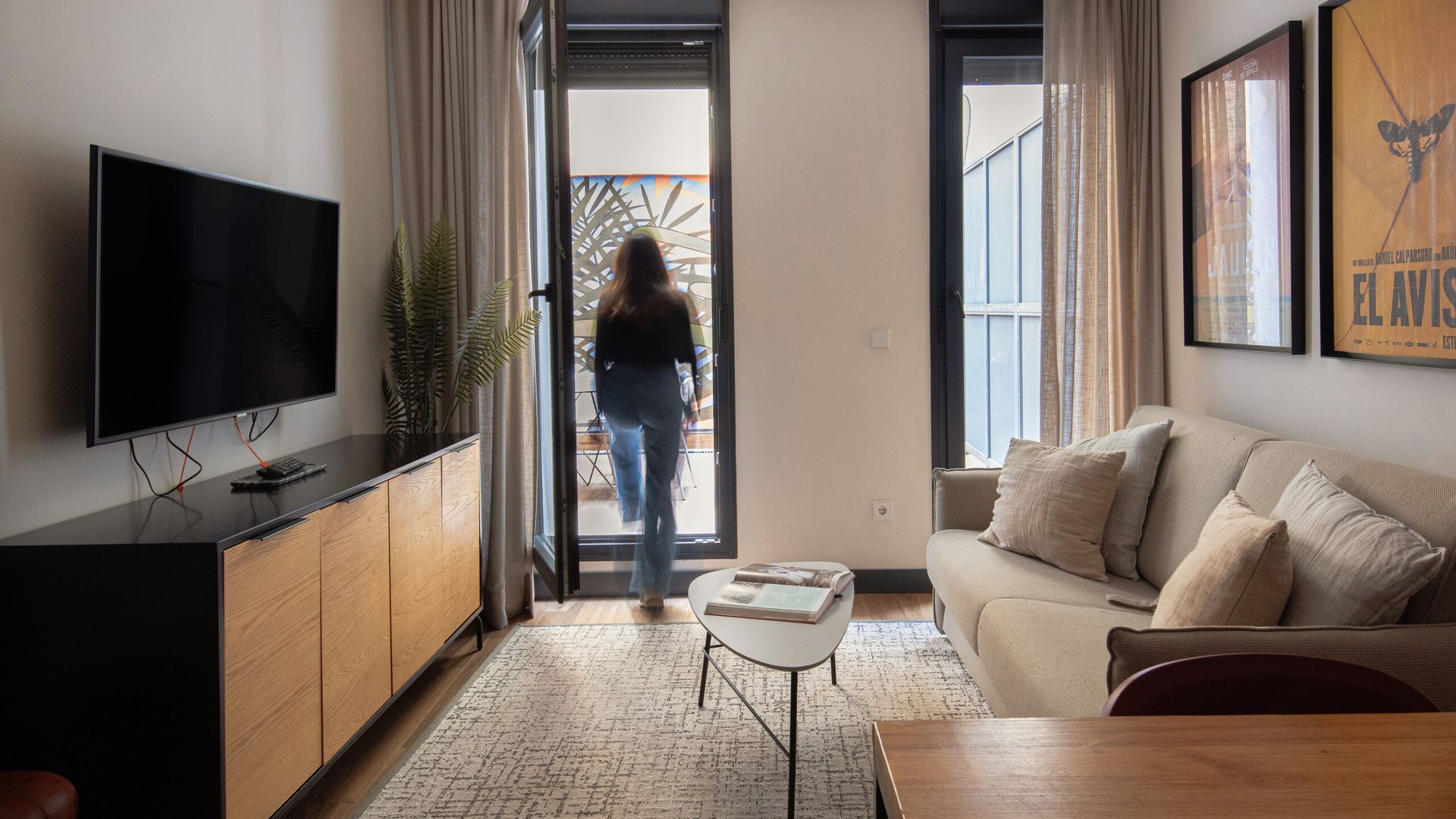 Apartamento T1 com terraço em Madrid Malasaña