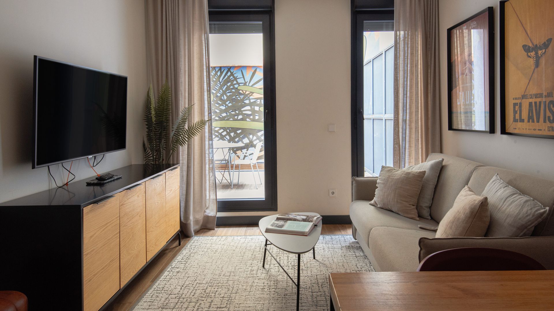 Apartamento T1 com terraço em Madrid Malasaña