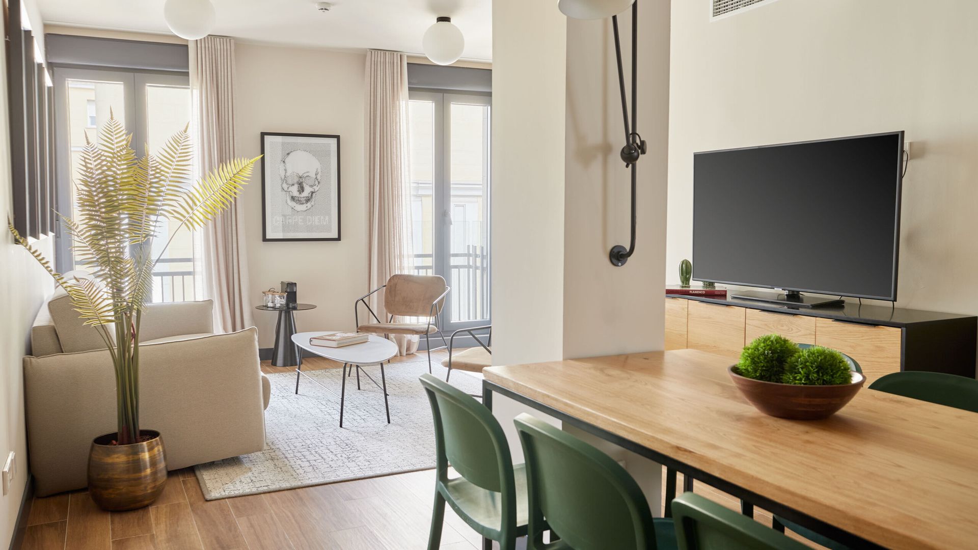 Apartamento 2 dormitorios en Madrid Malasaña