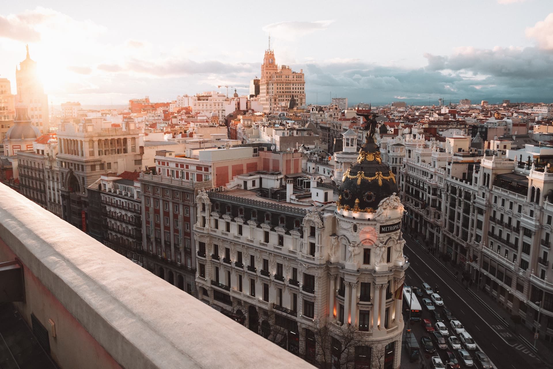 5 Rooftop bars in Madrid with a view