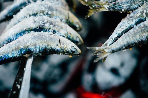 Espetos. The sardine ones are a Malaga cuisine classic