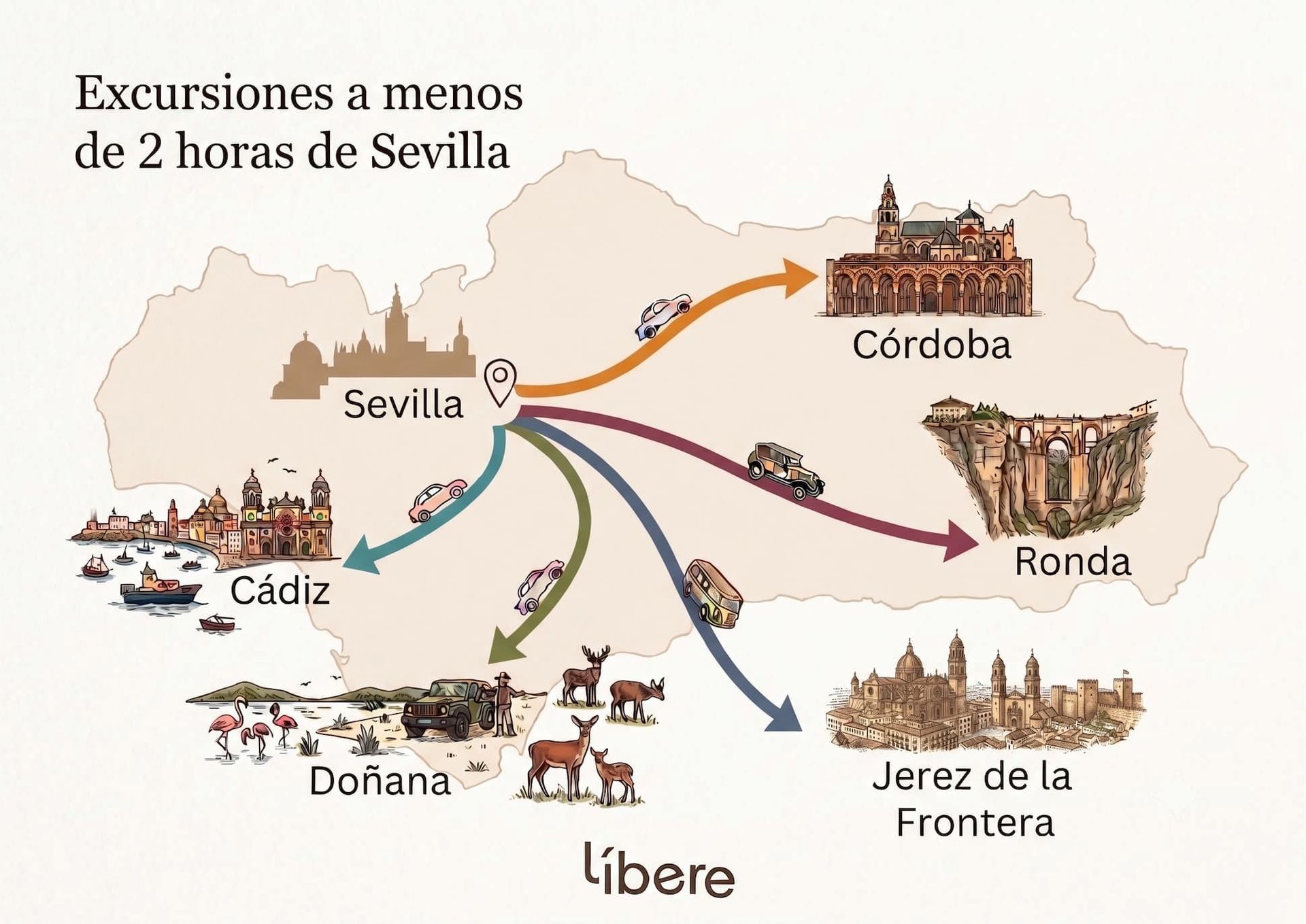 Day Trips from Seville: The Best Destinations Within 2 Hours